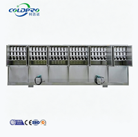 Machine à glace industrielle en cubes 10T 20T 30T 40T 50T 60T en SUS304 pour la logistique de la chaîne du froid au Mexique – Production de glace stable