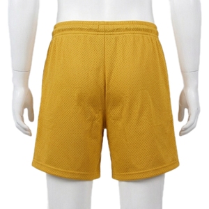 Shorts de sport décontractés unisexe en toile mi-longue style hip-hop américain tendance, à séchage rapide, en maille, avec cordon de serrage, pour la course, le basketball et l'entraînement estival - Product Image 6