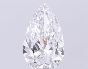 Diamant en forme de poire de 9 carats, brillant, E VS1, certifié IGI, pierre non montée, triple excellente taille, symétrie parfaite pour bijoux sur mesure - Product Image 1