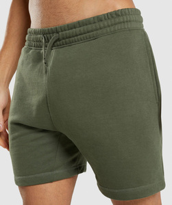 Fashion Casual Men's Sweat <b>Shorts</b> Solid Colour Polyester Mid Waist Waterproof Drawstring Closure Sweat Sports <b>Shorts</b> Streetwear - Product Image 4