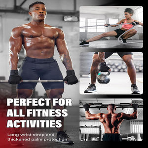 Guantes Deportivos Transpirables de Medio Dedo para Remo, Escalada, Ciclismo, Entrenamiento, Ejercicio, Soporte para Muñecas, para Hombres y Mujeres, Levantamiento de Pesas, Gimnasio - Product Image 5