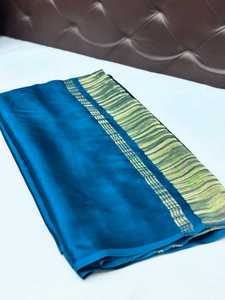 Sari de Seda Hecho a Mano AISHA BANDHEJ Bandhani Kanjivaram - Sin Arrugas, Elegante, para Fiestas, Bodas, Diwali, Graduaciones - Product Image 5