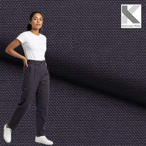 Tela de Lona 100% Algodón Resistente, 345 g/m², Teñido Ecológico, Material Duradero para Ropa de Trabajo, Pantalones Cargo y Chaquetas, Fabricante OEM al por Mayor - Product Image 2