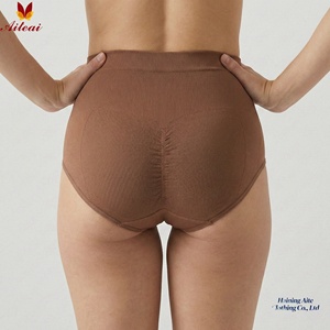 <span class=keywords><strong>Slip</strong></span> <span class=keywords><strong>Donna</strong></span> Senza Cuciture in Maglia a Costine, Intimo Invisibile con Fondo in Cotone, Modellante per Fitness, Intimo Femminile - Product Image 4