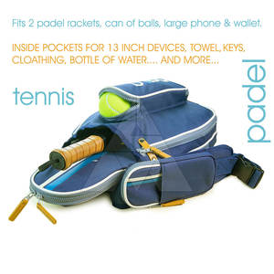 Sacs de raquettes de padel sur mesure de qualité supérieure pour activités sportives en plein air, sacs de raquettes de padel en vente - Product Image 3