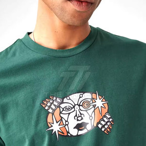 T-shirts en coton 100% pour hommes, impression sérigraphique, décontractés, respirants, séchage rapide, pour l'été - Product Image 4