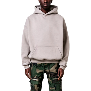 Sudaderas con Capucha Casuales de Moda para Hombre, de la Mejor Calidad, 100% Algodón, Transpirables, Talla Grande, Esenciales para el Invierno, Bordadas, OEM - Product Image 5