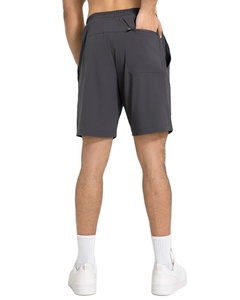 Shorts pour hommes meilleure qualité séchage rapide 100% Polyester Compression course athlétique Gym Sport entraînement taille élastique poches 180g - Product Image 3