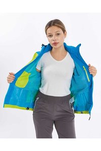 เสื้อแจ็คเก็ตซอฟต์เชลล์สีเขียวมะนาวสำหรับผู้หญิง |   เสื้อแจ็คเก็ตกันน้ำแบบเทคนิคอล |   เสื้อแจ็คเก็ตเดินป่าแบบซิปสีนีออน | ผู้ผลิตสินค้าภายใต้แบรนด์ของผู้จ้าง (OEM) - Product Image 5