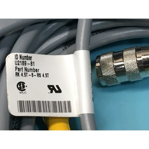 สายเคเบิล TURCK RK4.5T-8-RS4.5T จำนวน 2 เส้น, เซ็นเซอร์วัดระดับ 8 - อุปกรณ์และอะไหล่เซมิคอนดักเตอร์ระดับโลกที่เชื่อถือได้ - Product Image 1
