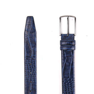 Cinturón de Vestir de Cuero para Hombre de Alta Calidad, Longitud Personalizada, con Hebilla Metálica, Colores Sólidos, Buen Precio, Venta al Por Mayor de Fábrica - Product Image 2