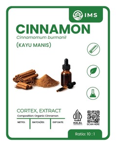 ผงสารสกัดเปลือกอบเชย 60% สกัดด้วยตัวทำละลาย เกรดอาหาร - Product Image 2