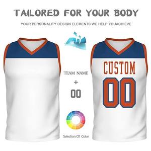 Wholesale Price Custom Design Sublimation Printed Reversible <b>Basketball</b> Men Singlets Vests <b>Kit</b> Set Shirt Jersey Custom Color - Product Image 4