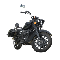 Motocyclettes Cruiser Personnalisables, Modification Électrique 10000W, Catégorie Vintage