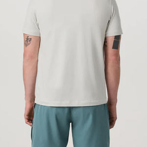 Prix d'usine pour les commandes en gros – T-shirt homme au design élégant avec logo personnalisé, séchage rapide, matière douce et confortable, modèle 2026 – Prix abordable - Product Image 5