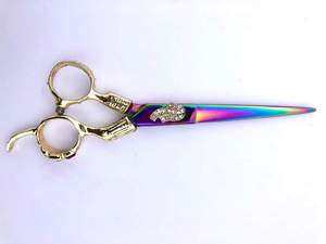 Ciseaux de barbier de qualité supérieure, ciseaux de barbier en acier inoxydable, fabrication pakistanaise, vente en promotion. - Product Image 3