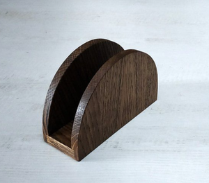 Porte-serviettes en bois de haute qualité au design admirable pour la décoration de la maison et de la salle à manger, idéal pour les hôtels. - Product Image 2