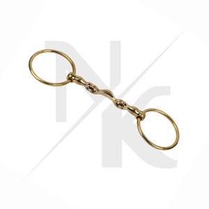 Anillo Suelto de Acero Inoxidable de Alta Calidad para Caballos, Anillo Deportivo de Lujo Personalizado con Logotipo, Producto Ecuestre para Montar a Caballo - Product Image 4