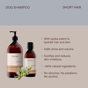 Shampoo per la Pulizia e la Toelettatura degli Animali Domestici di Alta Qualità - Shampoo per Cani a Pelo Corto Sofure 1000ml a Prezzo Conveniente - Product Image 2