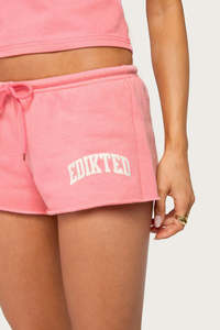 Pantalones Cortos Personalizados para Mujer, de Poliéster y Algodón, Estilo Casual, Cintura con Cordón, Estampado Gráfico, Corte Holgado, Ropa Urbana - Product Image 4