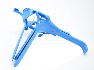 Espéculo Vaginal DAVICON con Recubrimiento Azul, LLETZ LEEP PEDERSON, Cuatro Hojas, Grande, Instrumentos Quirúrgicos de Ginecología - Product Image 3