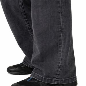 Jeans Negros de Pierna Recta para Mujer, Cintura Alta, Casuales, a la Moda, de Mezclilla, Corte Recto, Cómodos, de Primera Calidad - Product Image 5