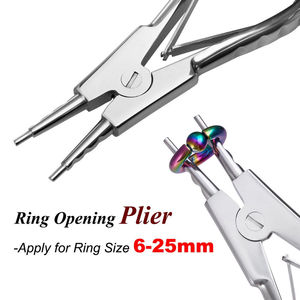 Pince chirurgicale en acier inoxydable pour piercing d'oreille et de nez, réutilisable, instrument manuel ORL, classe I, certifié CE - Product Image 4