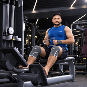 Genouillère de Compression Premium pour Fitness, Musculation, Entraînement en Salle, Powerlifting, Sports – Logo Personnalisé, Vente Directe Usine - Product Image 6