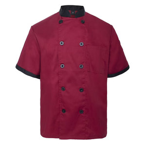 Veste de chef unisexe confortable en tissu doux pour les opérations culinaires intenses - Product Image 1