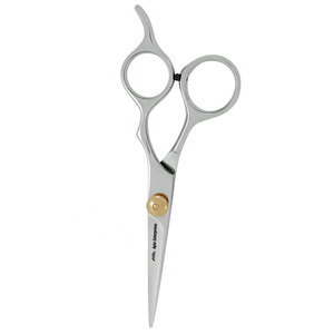Ciseaux de barbier Apto Enterprises, design multicolore, vis de réglage dorée, logo personnalisé, acier inoxydable de qualité supérieure - Product Image 5
