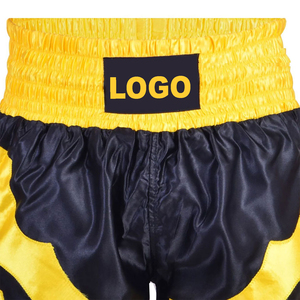 Short de boxe Muay Thai unisexe, designs personnalisés, tendance, respirant, séchage rapide, durable, polyester/coton, haute qualité, shorts pour hommes - Product Image 6