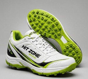 Zapatos de Cricket de Alta Calidad con Tacos de Goma, Cómodos, Ligeros, Duraderos y con Gran Agarre para Entrenamiento - Product Image 1
