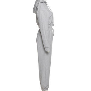 Women's Winter Warm Zipper Tracksuit New Arrival High Casual Comfortable Fit Different Colors Solid Pattern Private Label Sale - Product Image 3