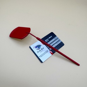 Espejo de Acero Inoxidable para Revisar Extensiones de Pestañas, Herramienta de Venta al por Mayor, Forma Rectangular, Color Rojo Rosa, Espejo Portátil de Maquillaje - Product Image 6