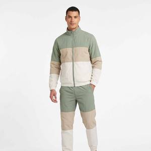 Ensemble coupe-vent streetwear pour adolescents en gros, faible MOQ, ensemble streetwear sportif décontracté, survêtement coupe-vent, marques de mode - Product Image 1
