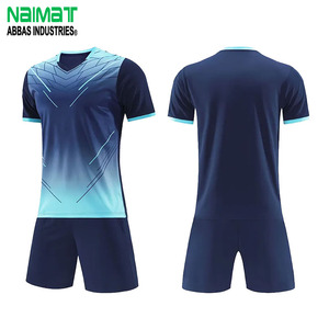 Custom Sublimation Men Soccer Jersey <b>Set</b> Breathable Quick Dry Team Football Uniform Training Sportswear Shorts - Product Image 1