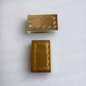 Elegant Modern Brass Safety <b>Matchbox</b> Cover Handmade Eco-Friendly Luxury Premium Home Decor Accessory - Product Image 1