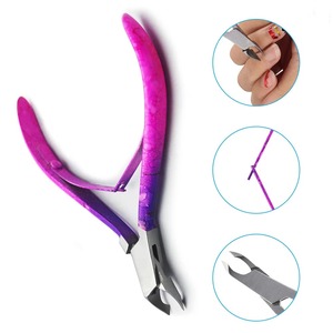 Advanced Stainless Steel Straight Blade <b>Cuticle</b> Nippers Scissors Durable Professional Beauty <b>Tool</b> for Nail Care - Product Image 2