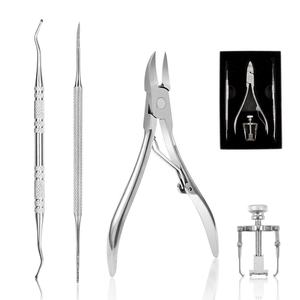 Ensemble coupe-ongles en acier inoxydable OEM Outils professionnels de pédicure coupe-ongles incarnés Outil de toilettage coupe-ongles podiatre - Product Image 1