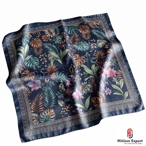 Premium Lightweight Square <b>Scarf</b> Custom Digital Print Soft Fabric Stylish Fashion Accessories Wholesale Orders OEM ODM - Product Image 4
