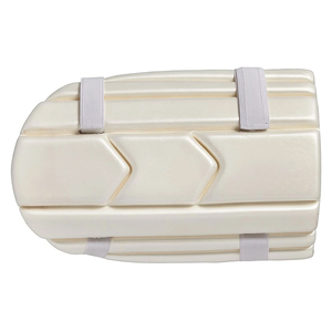 Protège-tibias de cricket professionnels personnalisés avec logo, taille sur mesure, épaisseur 16 mm, durables, pour hommes, couleur blanche - Product Image 2