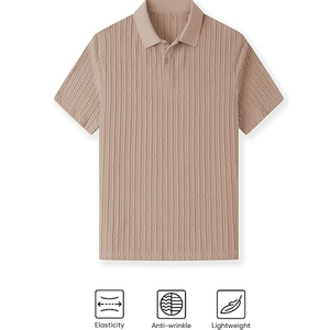 Camiseta de Golf Casual para Hombre, Nueva Moda, Alta Calidad, Transpirable, de Secado Rápido, Hecha en Pakistán, de Lona, Poliéster/Algodón, Manga Corta - Product Image 1
