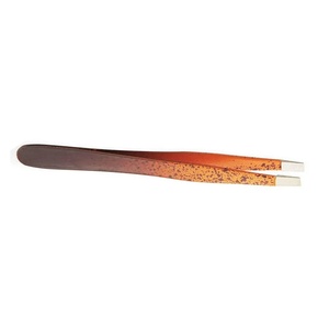 Pinzas de Cejas Profesionales de Acero Inoxidable Chapadas en Oro de Lujo, Ligeras, Personalizadas, con Punta Puntiaguda, Duraderas y Elegantes - Product Image 6