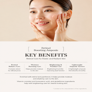 Ampolla con Retinol para el Cuidado de la Piel, Sérum Reafirmante, Iluminador e Hidratante, 80g, Sérum Facial - Product Image 6