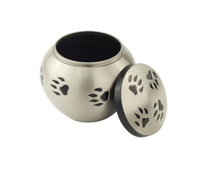 High Quality Modern Luxury Stainless Steel Eco-Friendly Pet Cremation Urns <b>for</b> Dog <b>Ashes</b> Storage Wholesale - Product Image 1