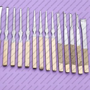Ensemble de 18 instruments de rhinoplastie et d'ostéotomie de qualité supérieure en acier inoxydable, instruments chirurgicaux pour ostéotomie nasale, instruments de chirurgie plastique - Product Image 3