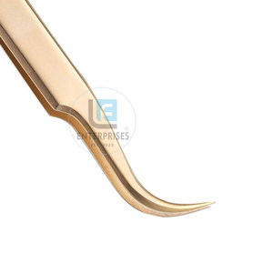 Pinces à cils antidérapantes en acier inoxydable, réutilisables et durables, de haute qualité, fabriquées au Pakistan - Product Image 6