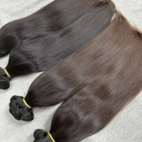 Cheveux humains vierges vietnamiens bruts non traités, prix d'usine direct vietnamien, vente en gros, prêt à être expédié