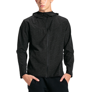 Fashion Street Style <b>Long</b> Front Waterproof Breathable Eco-Friendly Nylon Soft Shell Winter Windbreaker <b>Jacket</b> for Hiking Running - Product Image 3