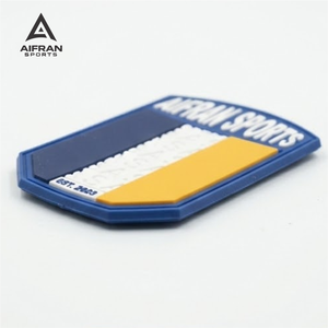 Parche de PVC Suave Personalizado Aifran con Reverso de Velcro para Gorras, Bolsos y Chaquetas, Parche de Goma con Logotipo 2D y 3D, Fabricante OEM ODM - Product Image 3
